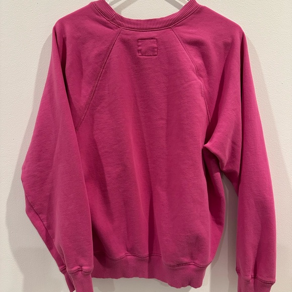 American Eagle Outfitters Vibrant Pink Crew Neck Sweater - Picture 4 of 5